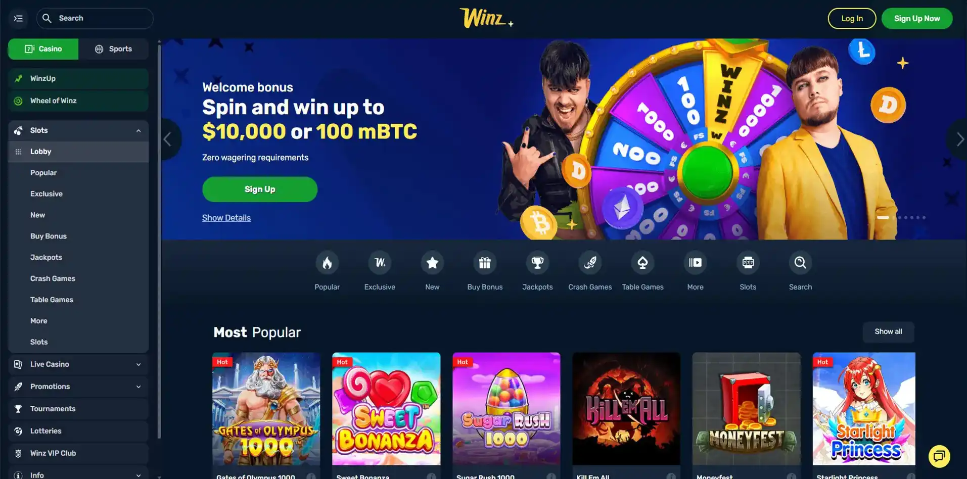 Winz casino